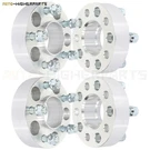 Pcs Silver Wheel Spacers 5X4.5 14X1.5 Studs 1.5" (38MM) Thick Ford Mustang. Fixed Price $70.99.