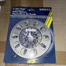 White Knight Lug 4.5"-5 Bc Wheel Spacers 5/16 Thick 106022 WK602 New. Fixed Price $10.00.