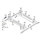 Ford Expedition 2018-2024 JL1Z78551A46AA Rear Right Roof Rack Cover. Fixed Price $39.17.