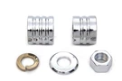 Front Axle Spacer Kit Groove Style Chrome For Harley-davidson. Fixed Price $60.99.