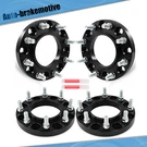(4) 1" 8X180 Wheel Spacers 14X1.5 For 2011 2012-2024 Chevrolet Silverado 2500 Hd. Fixed Price $108.73.