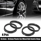4PCS Plastic 56.6MM To 66.6MM Car Hub Centric Rings Wheel Bore Center Spacer. Fixed Price $18.69.